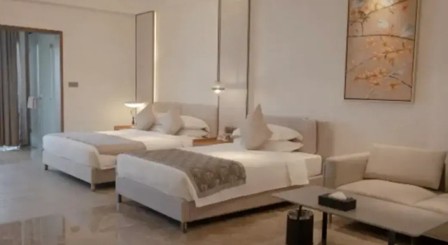 Семейный номер Standard с красивым видом из окна Sanya Rock Platinum Seaview Hotel