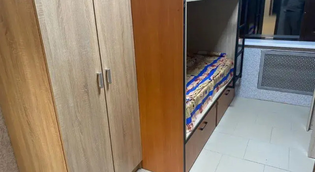 Кровать в общем номере (мужской номер) Хостел Кирилловка 3Д