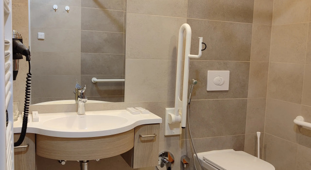 Camera doppia Standard con balcone e con vista M-clinic Hotel