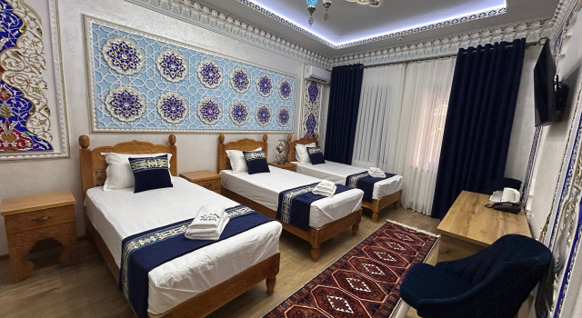 Семейный номер Classic с балконом и с видом на внутренний двор Отель Al Amir palace boutique