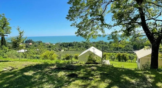 Druzhba Glamping, Buchen Sie Campingplatz Bamboura Abchasija