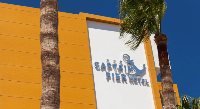 Captain Pier Hotel, Rezervovat Hotel Hotely v Protaras s bazénem, poblíž Fig Tree Bay Beach, Bazén