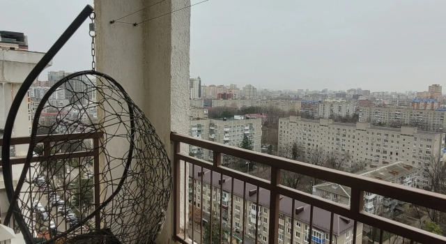 Квартира Студия с красивым видом на город