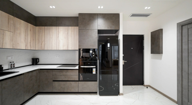 Четырёхместные апартаменты c 1 комнатой с балконом Hayasa Apartments