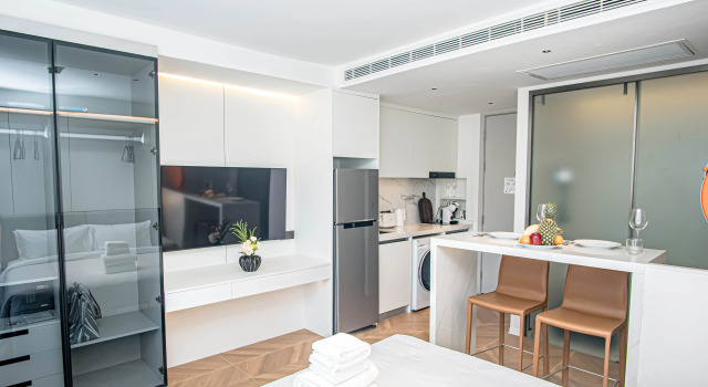 New Boutique Studio, Near the Sea, Забронировать Апартаменты/квартира Отели острова Пхукета с бассейном, Бассейн