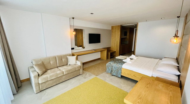Двухместный номер Deluxe с балконом и с видом на океан Kaleli Deluxe Homes