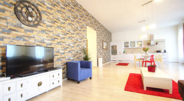 Апартаменты Standard с красивым видом из окна Centrum Apartments Pstrossova