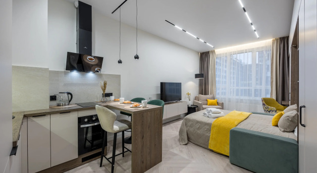 Квартира Cтудия 28 м² Метро Прокшино, Забронировать Апартаменты/квартира Новомосковский административный округ Москва