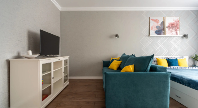 K&K RentStay Kvartira Na Rimskoy Flat, Rezervovat Apartmán CAO Area Moskva, poblíž Ploshchad Ilyicha Metro Station