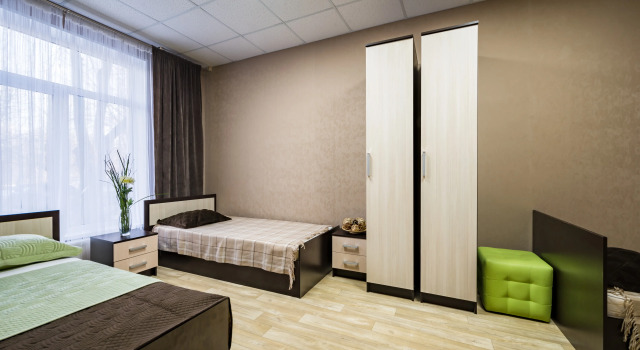 Четырёхместный номер Deluxe Отель Room Room