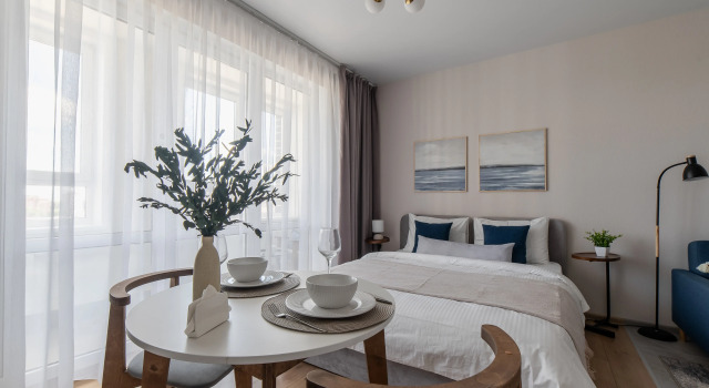 Апартаменты Песня моря от Сети Good Vibes Apartments, Забронировать Апартаменты/квартира Отели Нижнего Новгорода с парковкой, Парковка
