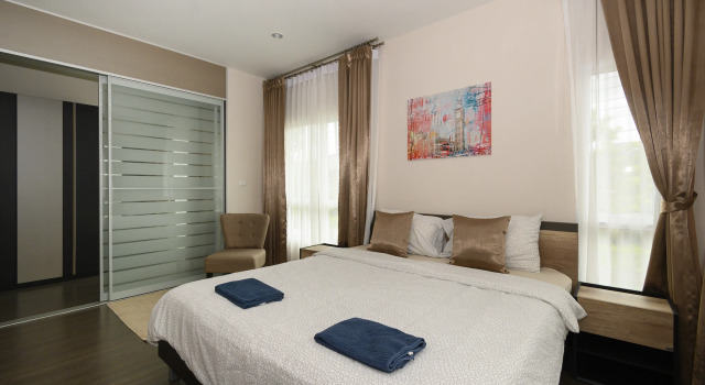 Вилла 4 BR Saransiri Villa 2#l Pool Gym Garage Netflix	