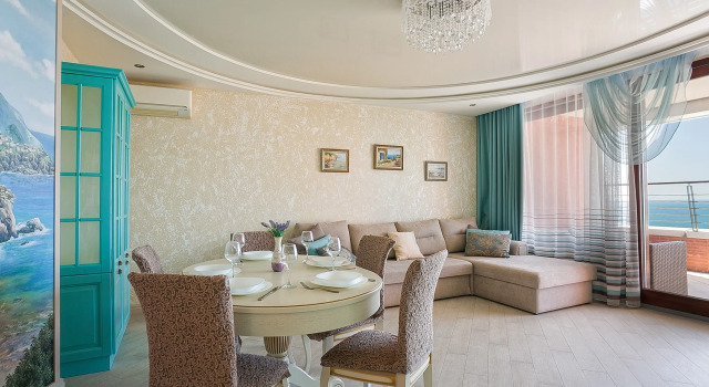Апартаменты Familiya Gurzuf 19, Забронировать Апартаменты/квартира Отели Гурзуфа с бассейном, рядом с Пляж Белый Парус, Бассейн