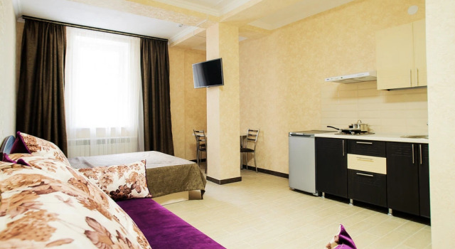 Трёхместная студия Терскол