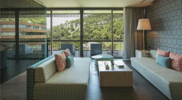 Люкс с видом на окрестности Отель Maxx Royal Kemer