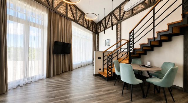 Четырёхместные апартаменты Duplex Premier Апарт-отель МАЯК
