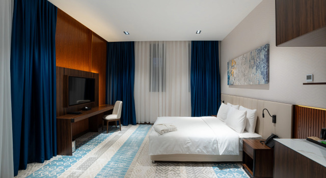 Полулюкс с видом на город Отель Fergana Hotel Tashkent New Uzbekistan