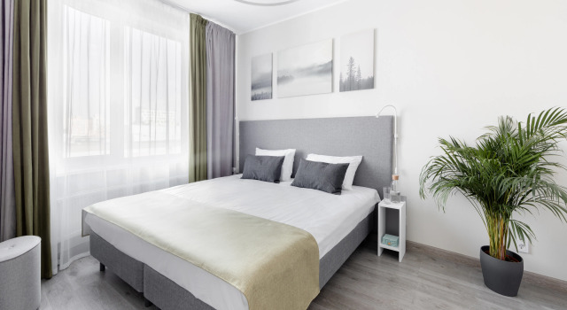 Deluxe Dvoulůžkový s manželskou postelí pokoj Apart-hotel IN2IT building 1