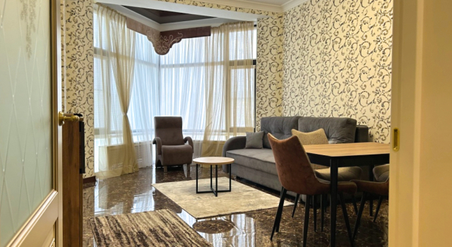 Двухместные апартаменты с балконом и с красивым видом из окна Квартира Green Park 93