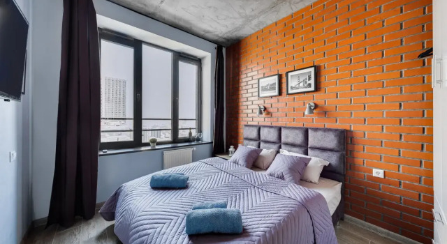 Апартаменты SMART LOFTS | Chocolate | Вид с 25 этажа | ЖК бизнес-класса рядом с метро