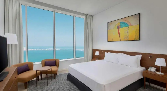 Люкс Sky c 1 комнатой с видом на город Aleph Doha Residences, Curio Collection By Hilton