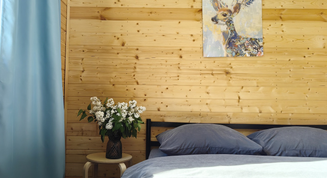 Lesnoy Domik s Baney I Terrasoy v Novom Buyane Private house, Book Feriehus Villaer i Samara, Villa