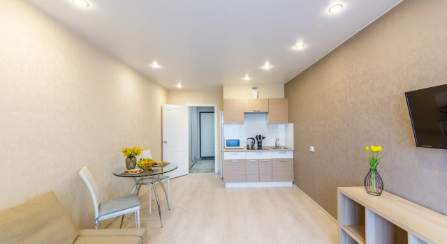 Студия Квартира Spacious studio near the metro