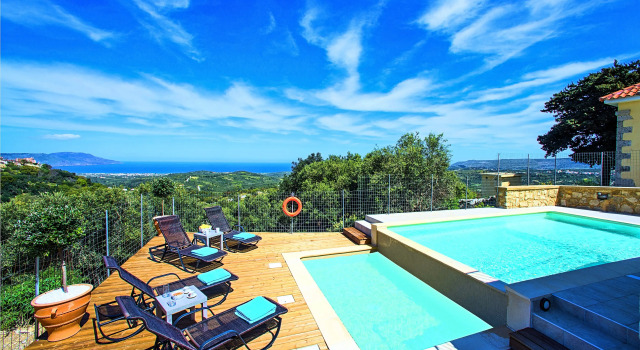 Вилла Cretan View Heated Pool, Забронировать Вилла Отели Апокоронас с парковкой, Парковка