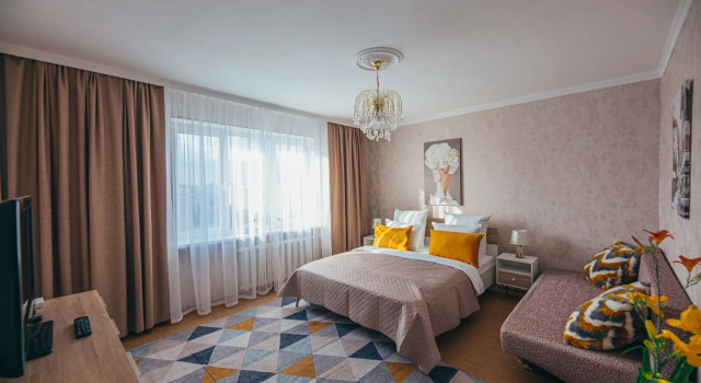 Dvuhkomnatnaya V Luchshem Rayone Goroda Flat, Réserver Appartement Kaliningrad Kaliningrad Region