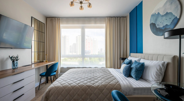 Maxrealty24 studiya v 5 min khodyby ot stantsii m. Aminyevskaya Flat, Rezervovat Apartmán ZAO Area Moskva