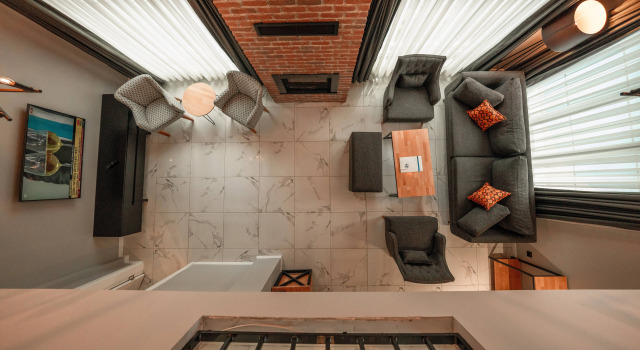 Rodzinny suite i balkonem i z widokiem na ogród Sapanca Alfa Suites & SPA Hotel