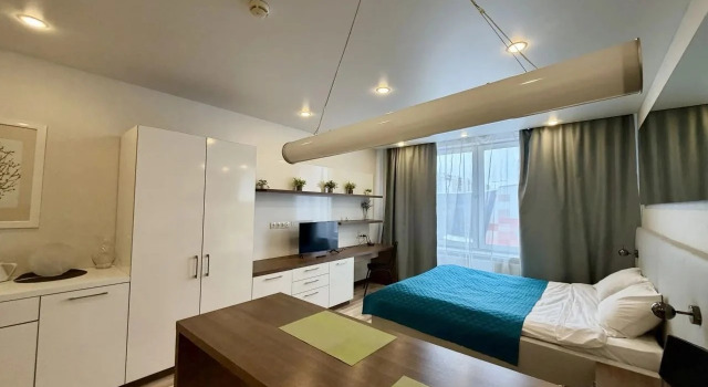 Idealnaya Studiya v 5 Minutakh ot Metro Prospekt Prosvescheniya Flat, Book Lejlighed Sankt Petersborg Rusland