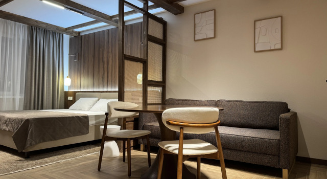 Студия Premium с видом на горы Forest Inn