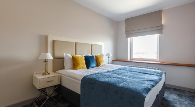 2 soveværelser i juniorsuite Semashko Apart-Hotel