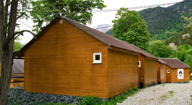 Полулюкс с красивым видом из окна Гостевой дом Light House Arkhyz