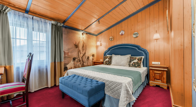 Двухместное Комфорт 2 этаж (7 Русский рысакъ) «Chalet Ecurie» Бутик-отель Villa Romanov Wine Club & SPA