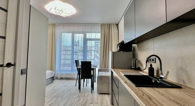 22.1m2 V Tsentre So Svoyej Zonoy Otdykha Na Ulitse Flat, Prenota Appartamento Hotel a Tatarstan con parcheggio, Parcheggio