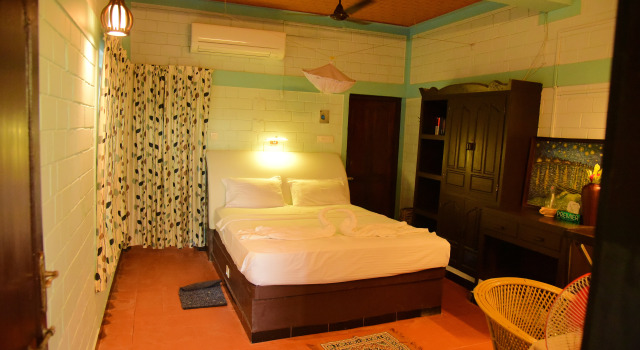 Двухместный номер Superior с балконом и с красивым видом из окна Varkala Marine Palace