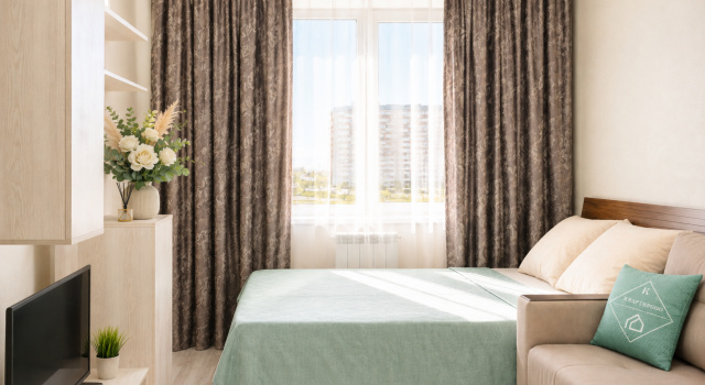 Odnokomnatnaya na Mezhdurechye Flat, Buchen Sie Ferienwohnung Apartments in Region Primorje, Ferienwohnung