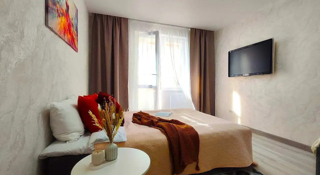 Granat V Uyutnom Rayone Goroda Flat, Rezervovat Apartmán Hotely v Bashkortostan s parkováním, Parkování