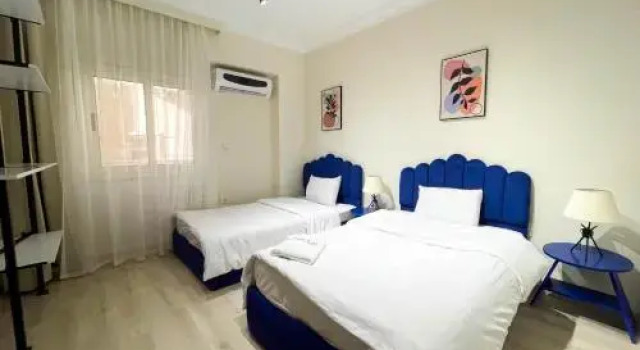 Апартаменты с 2 комнатами с видом на город Апарт-отель Settle Inn Banafseg Studio