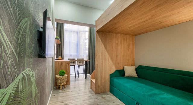 Апартаменты Студия 9 by Mangosteen Apartments, Забронировать Апартаменты/квартира Сочи Большой Сочи