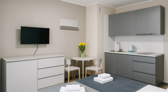 Apartment Like 4, Rezervovat Apartmán Hotely v Petrohrad s bazénem, poblíž Ploshchad Muzhestva Metro Station, Bazén