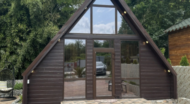 Шале A-Frame Домик, Забронировать Шале Нижняя шиловка Сочи