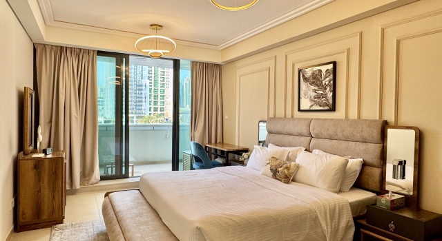 Апартаменты Cosmos Living 1 BR Suite Near Dubai Marina
