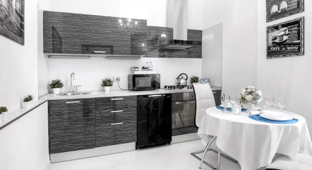 EvroUyut Apartamenty s Dzhakuzi Apartments, Buchen Sie Ferienwohnung Hrodna Hrodsenskaja Woblasz