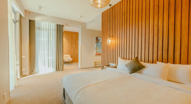 Двухместный номер Улучшенный с балконом и с красивым видом из окна Mtserlebi Resort