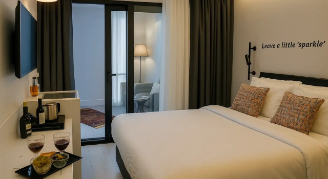 Полулюкс с видом на город Sparkle Hotel