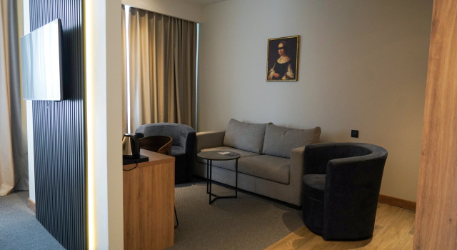 Двухместный люкс c 1 комнатой Отель Radisson Hotel & Spa Gyumri