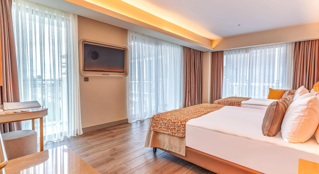 Номер Deluxe Superior с балконом и с красивым видом из окна SY Hotels Belek